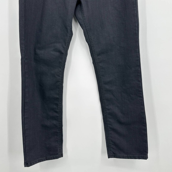 Levi Strauss & Co 541 Denim Jeans Straight Leg Zip Fly Black Size W33 L32 - Picture 6 of 11